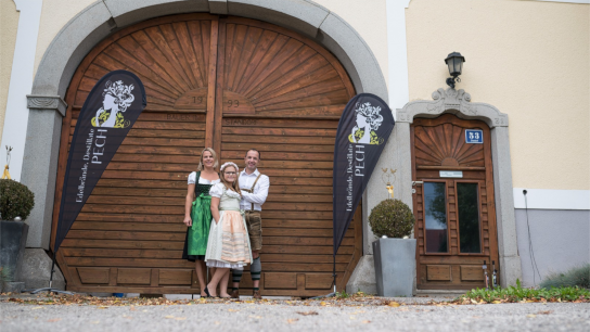 Birgit, Christian und Nina Hawel
